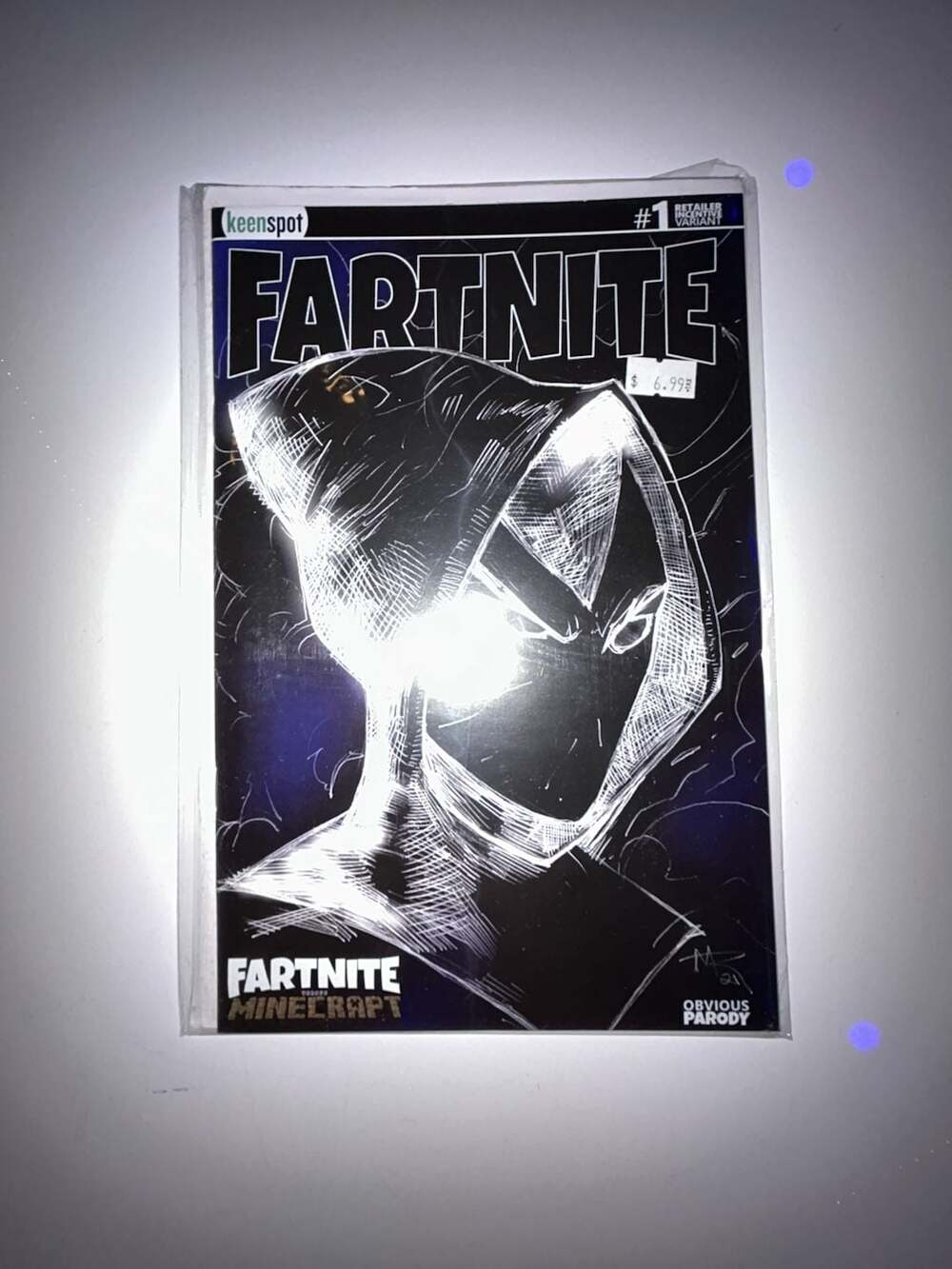 Fartnite #1 Keenspot Obvious Parody Comic Book Retailer Incentive Variant